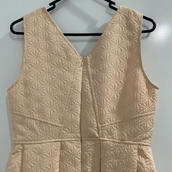 Wayne Cooper Peach Dress Size 10 - Picture 6 of 8